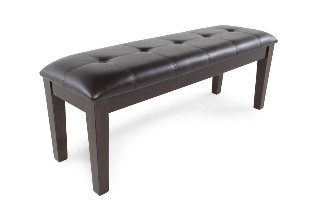 Haddigan Large Upholstered Dining Room Bench